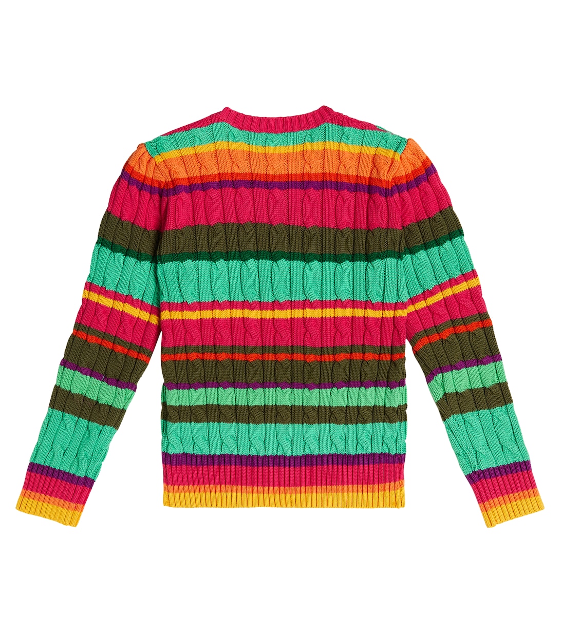 Cable-knit cotton sweater | Polo Ralph Lauren Kids