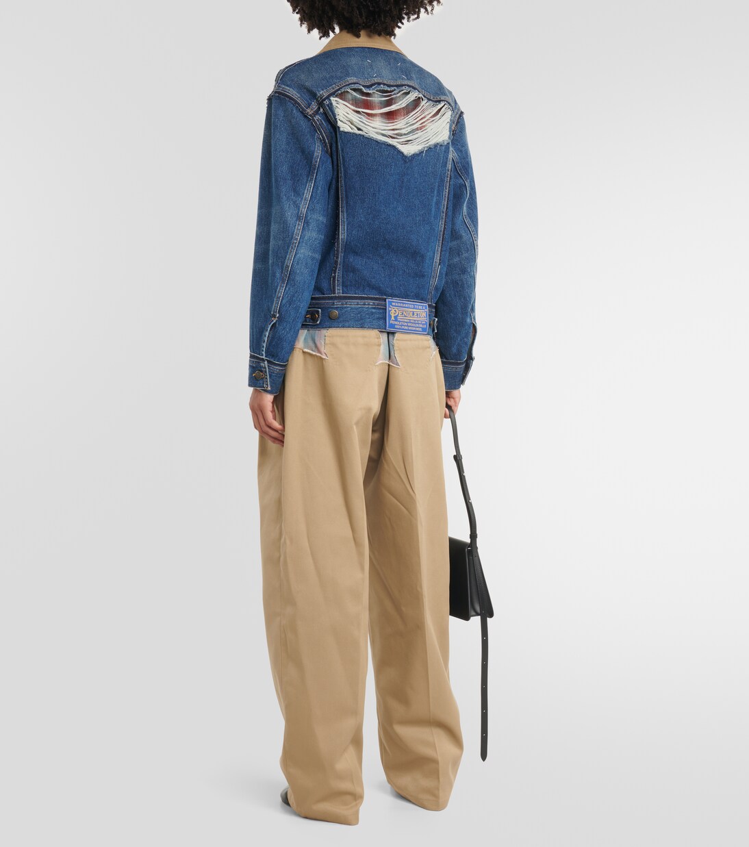 X Pendleton Jeansjacke | Maison Margiela