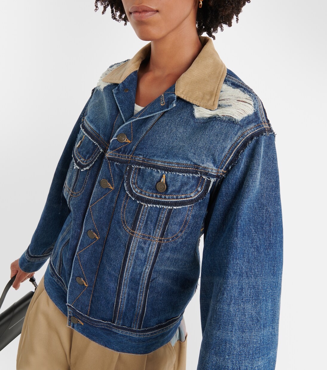 X Pendleton Jeansjacke | Maison Margiela