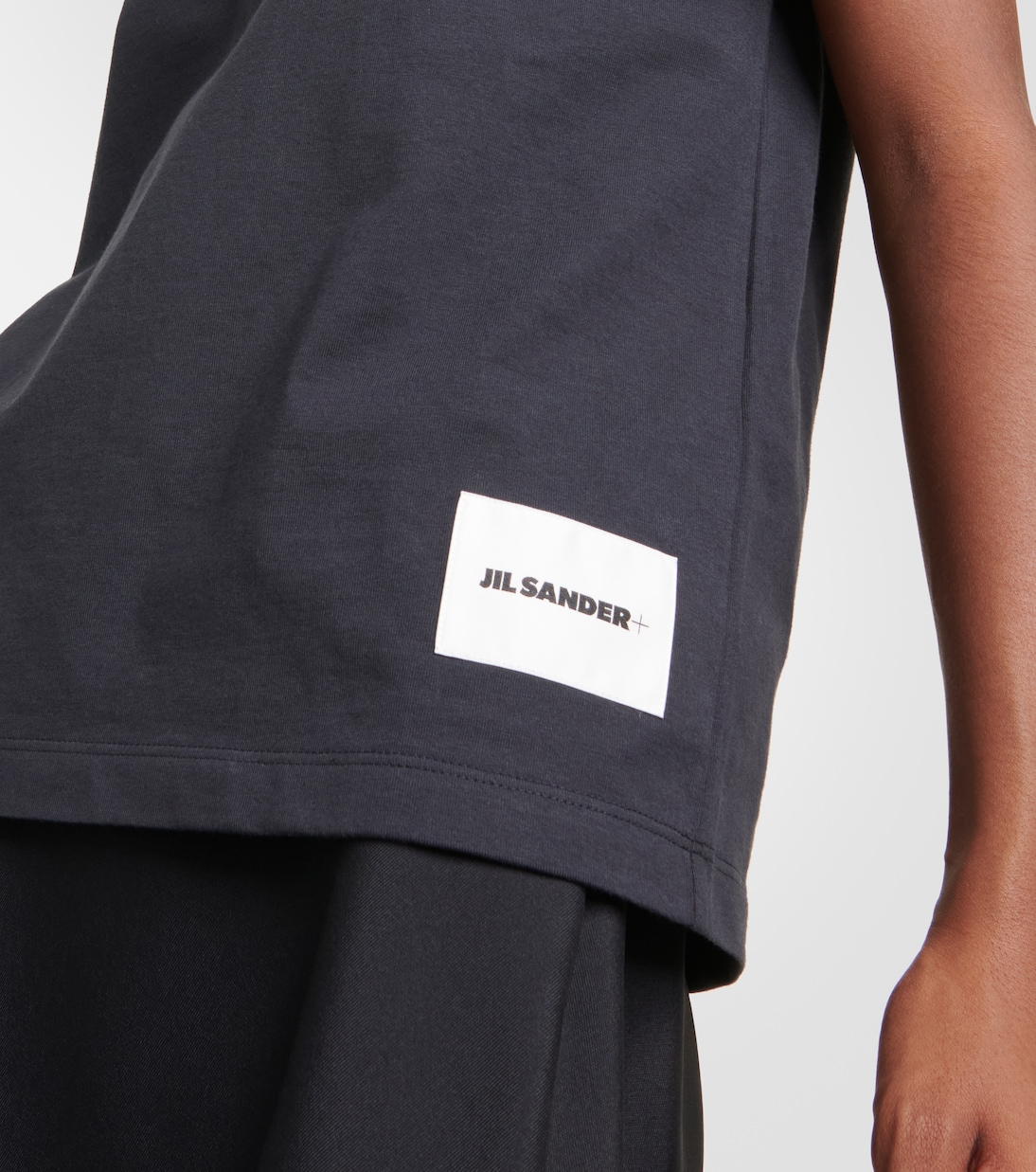 Set of 3 cotton jersey T-shirts | Jil Sander