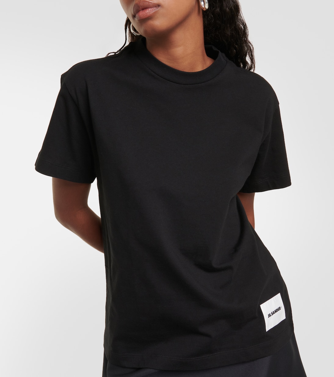 Set of 3 cotton jersey T-shirts | Jil Sander