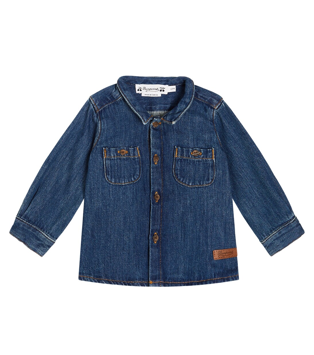 Baby Mico denim shirt | Bonpoint