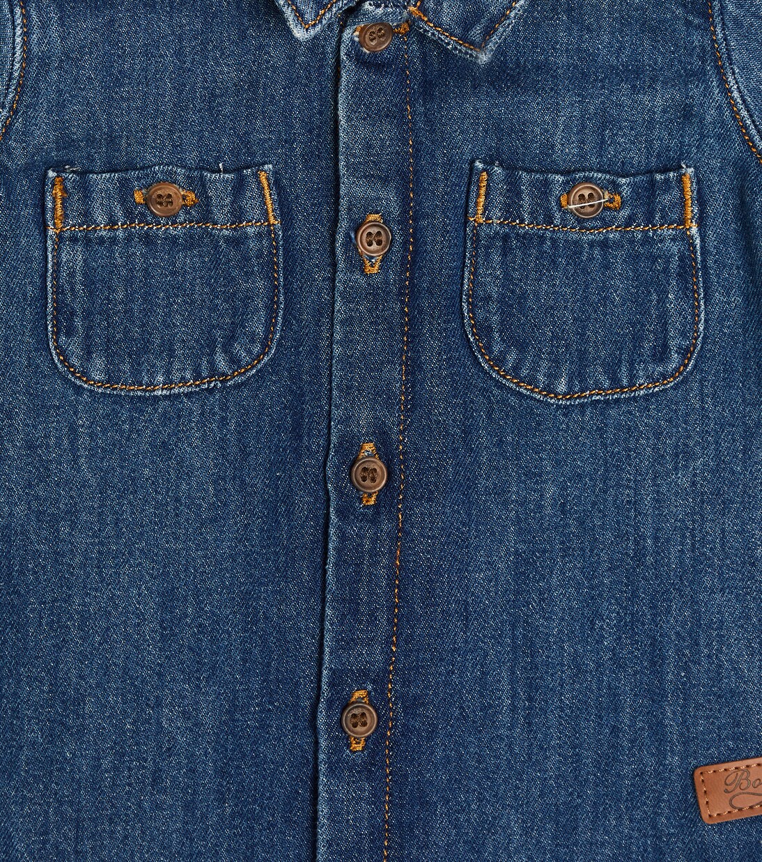 Baby Mico denim shirt | Bonpoint