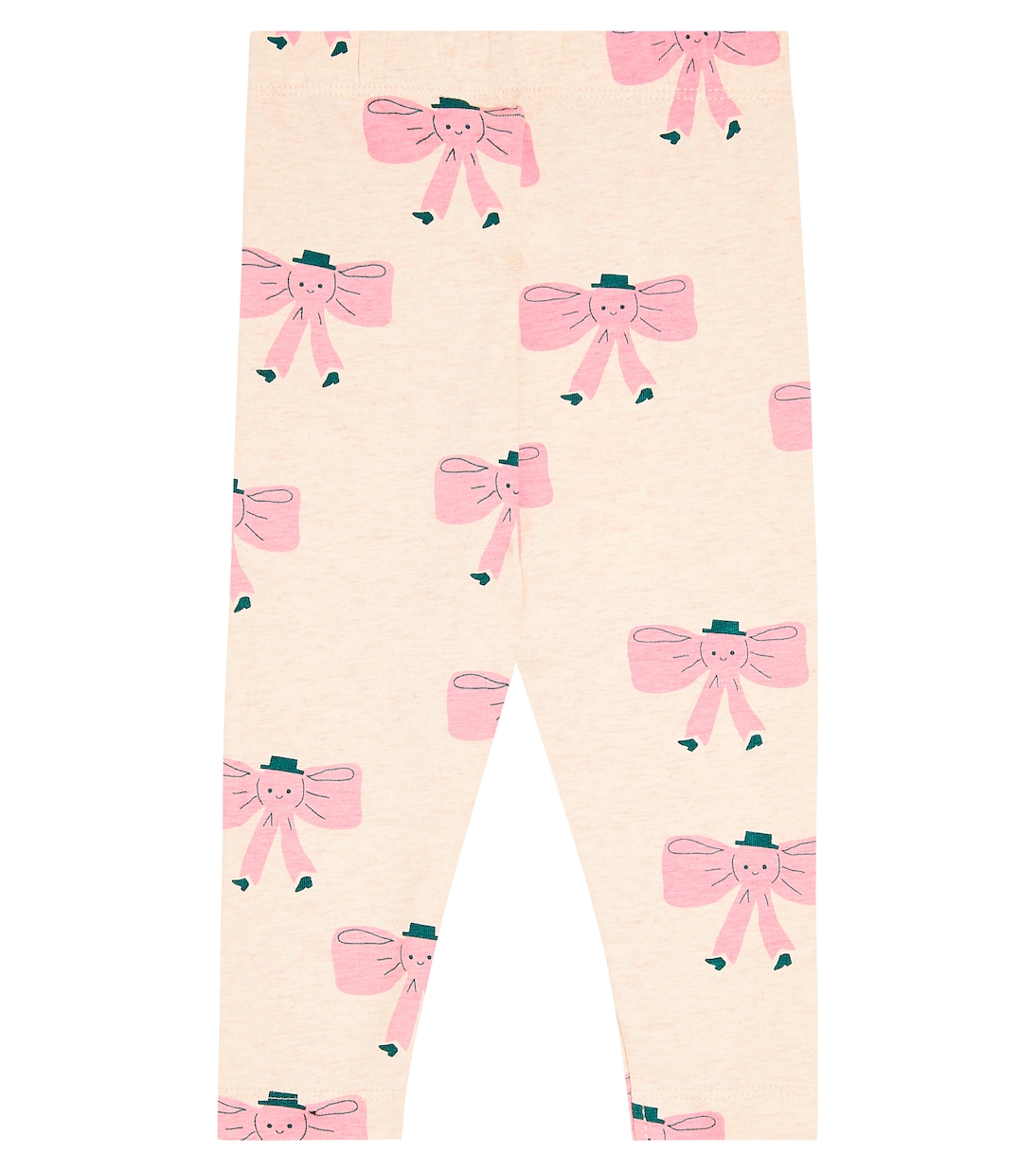 Baby Tiny Bow cotton pants | Tinycottons