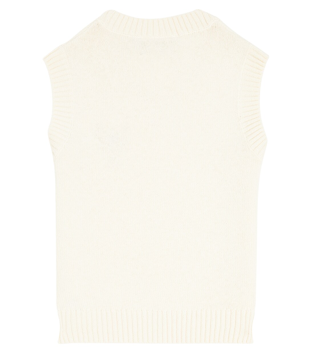 Wool and cotton sweater vest | Mini Rodini