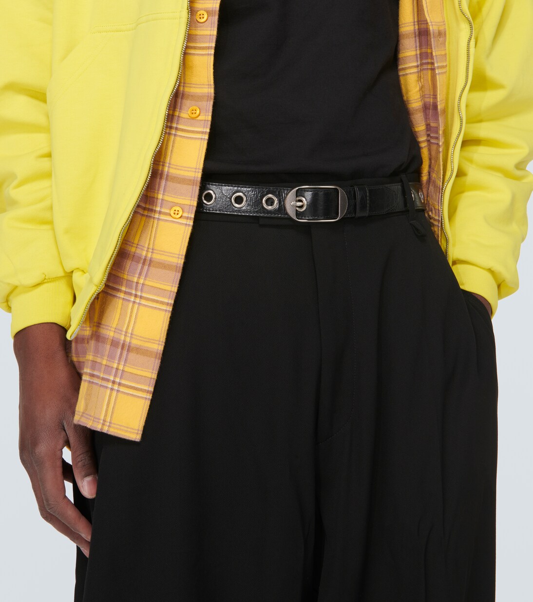 30 Le Cagole leather belt | Balenciaga