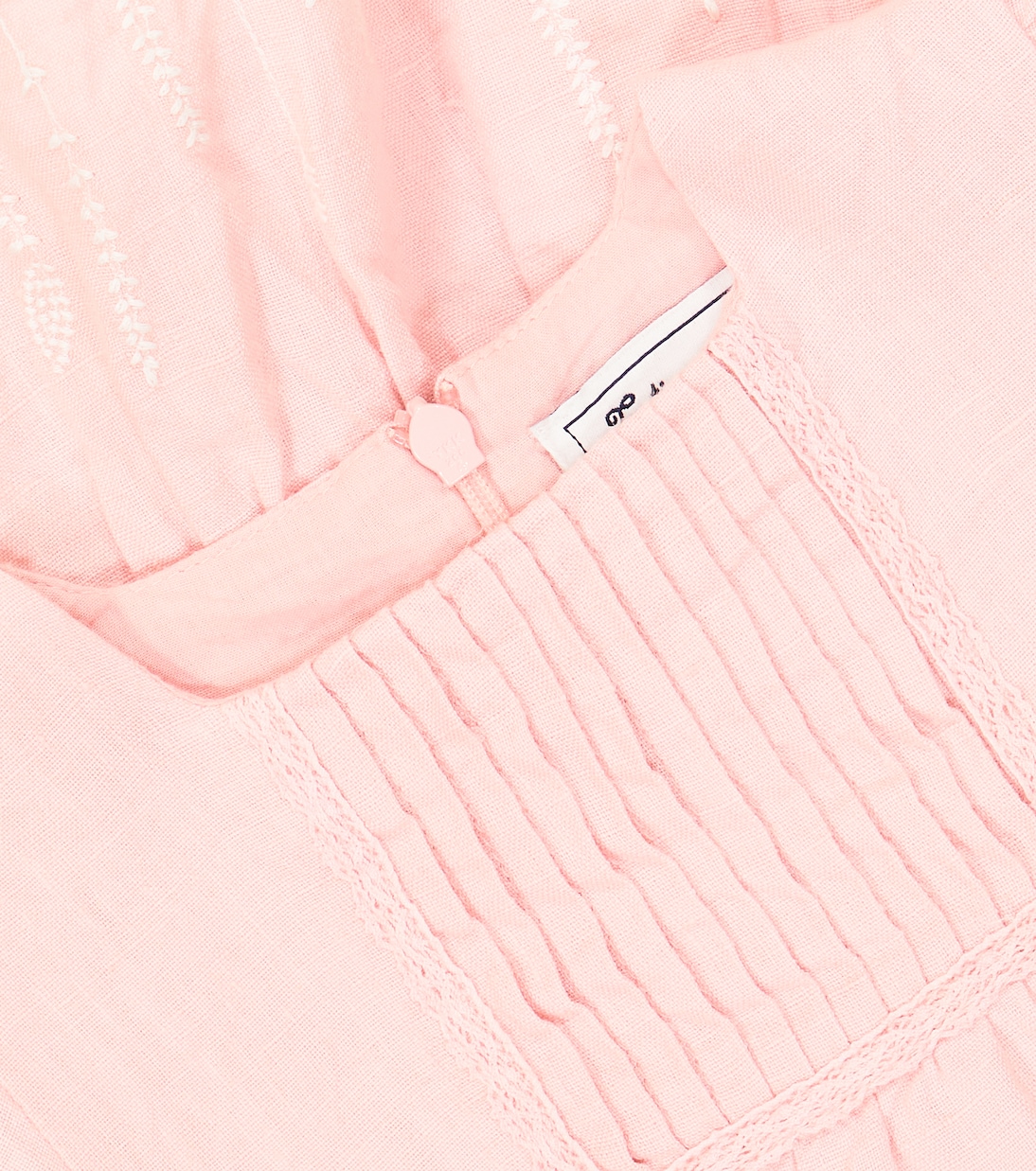 Bébé – Robe brodée en lin | Tartine et Chocolat