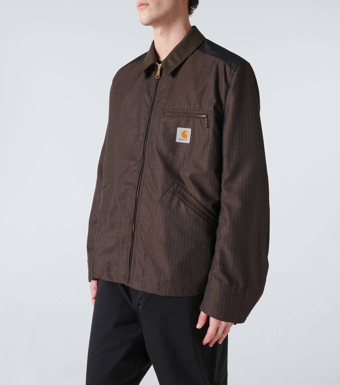 x Carhartt striped jacket | Junya Watanabe
