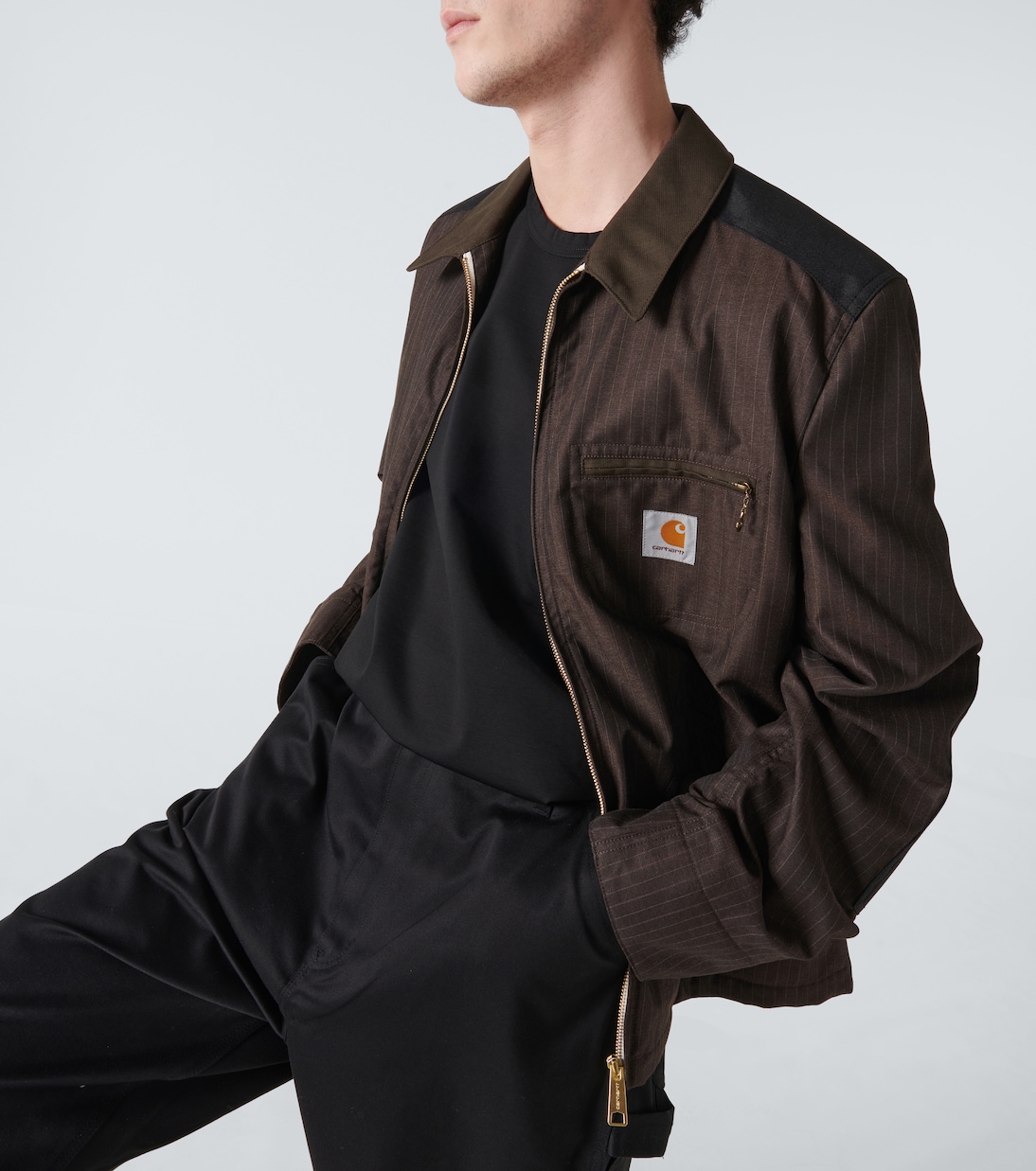 x Carhartt striped jacket | Junya Watanabe