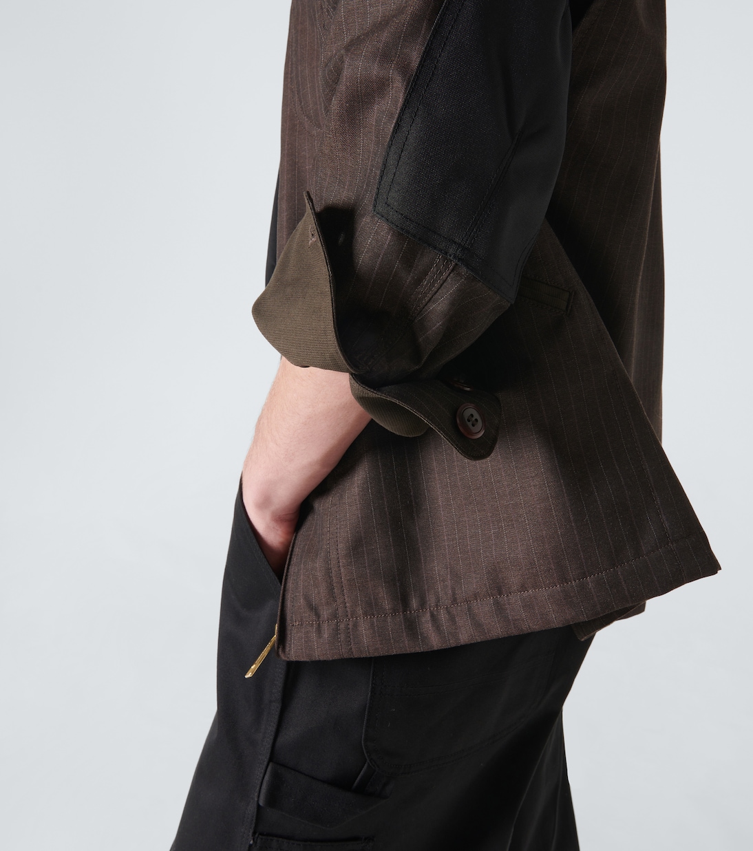 x Carhartt striped jacket | Junya Watanabe