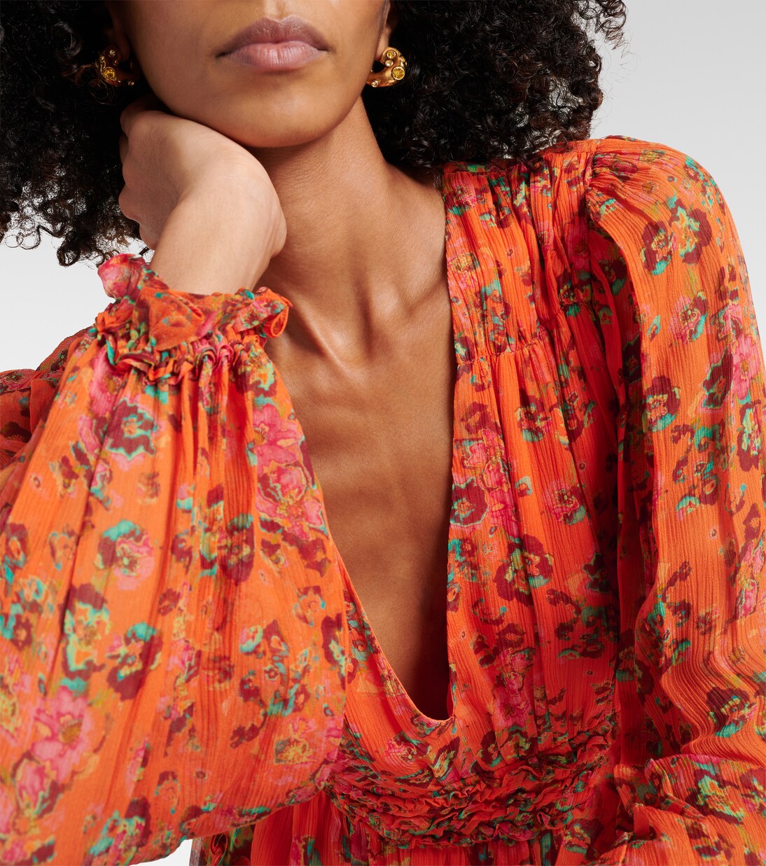 Robe Lya en soie à fleurs | Ulla Johnson