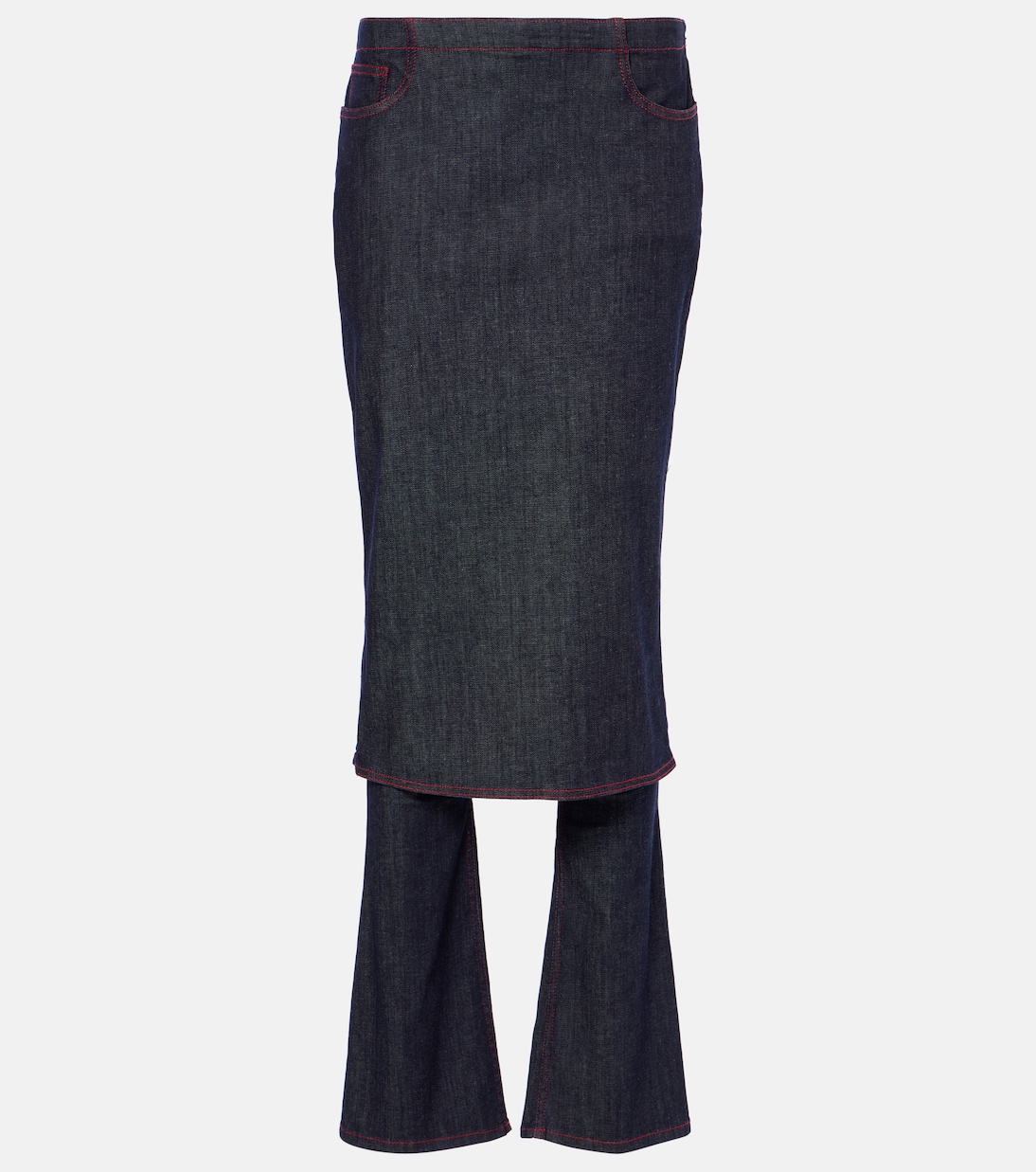 Denim skirt pants | Alaïa