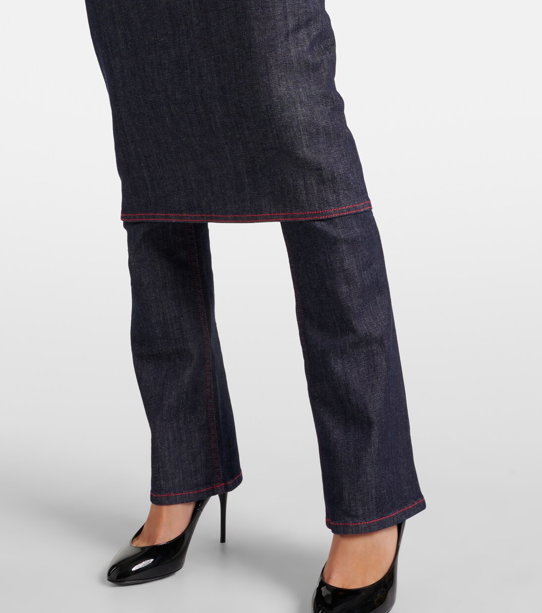 Denim skirt pants | Alaïa