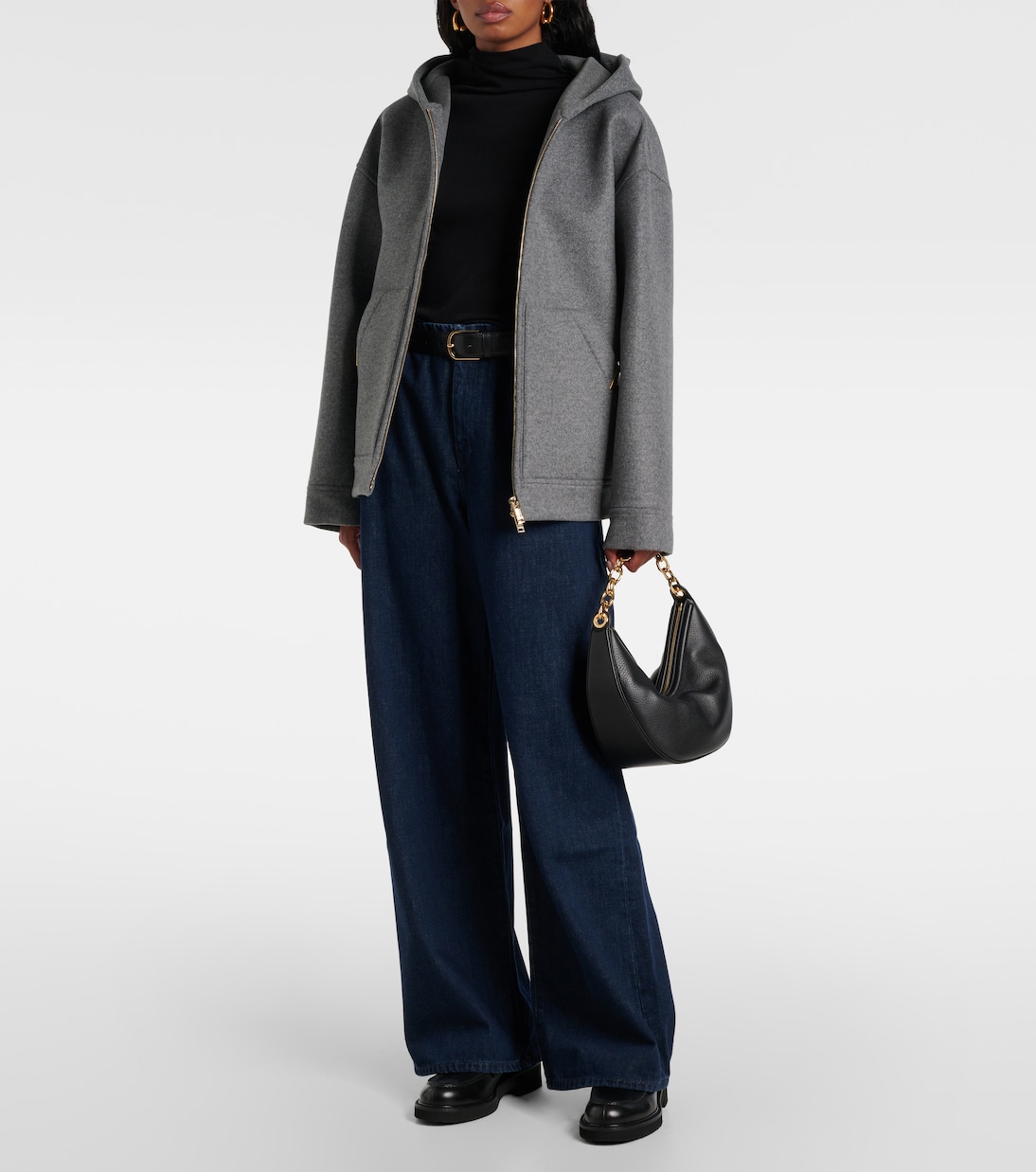 Triuser high-rise wide-leg jeans | Re/Done