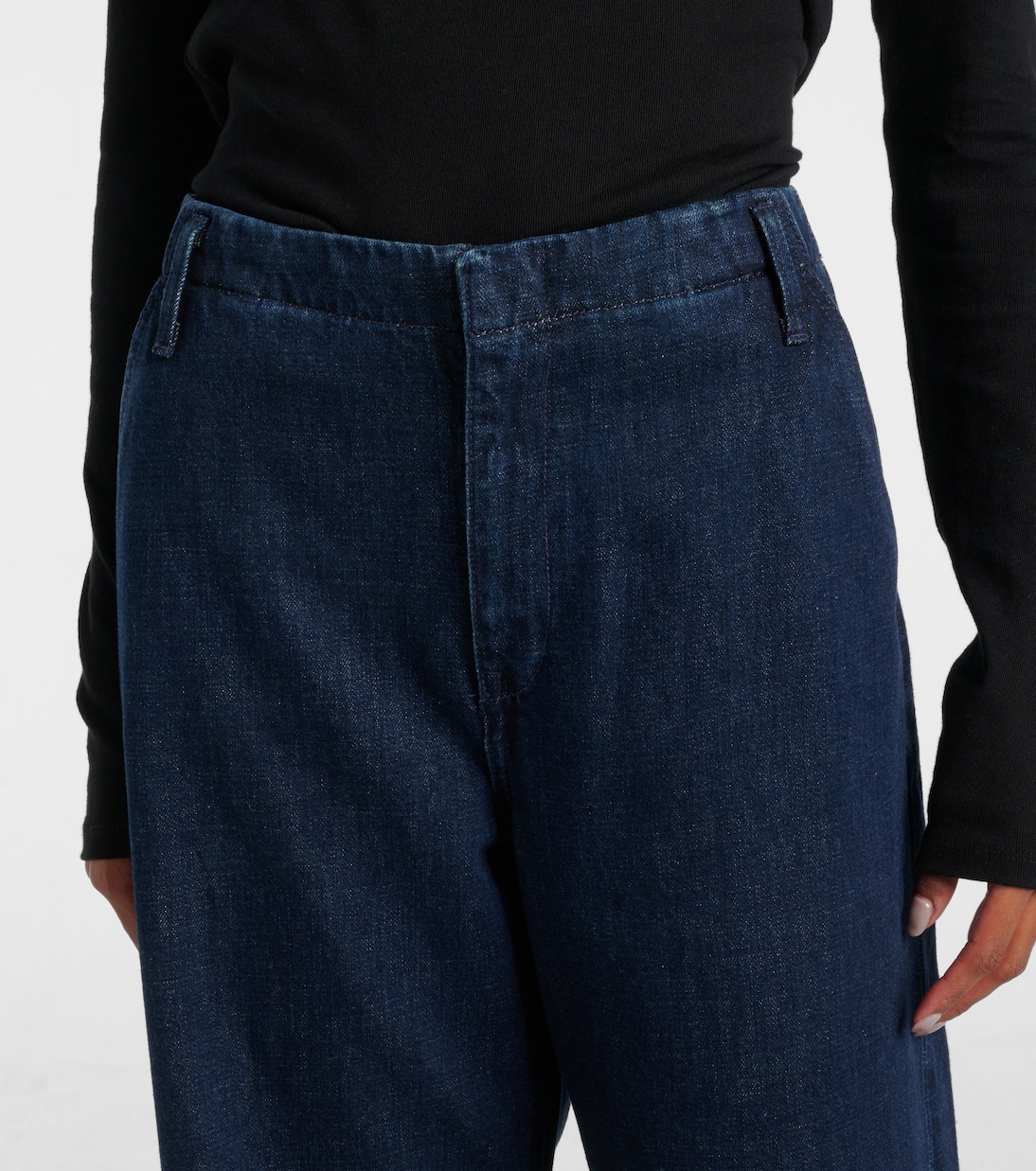 Triuser high-rise wide-leg jeans | Re/Done