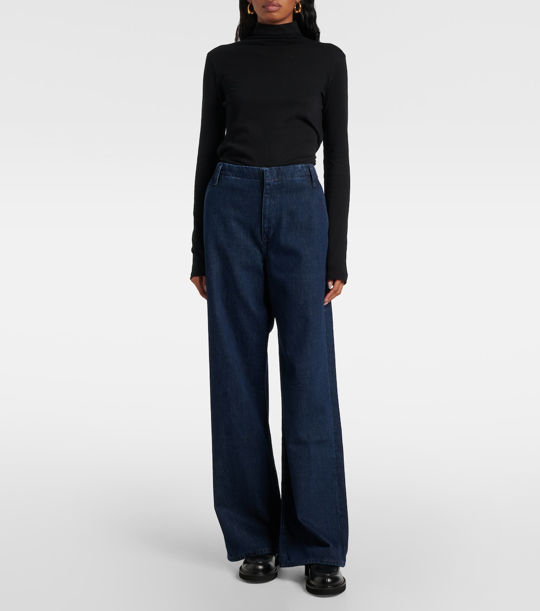 Triuser high-rise wide-leg jeans | Re/Done