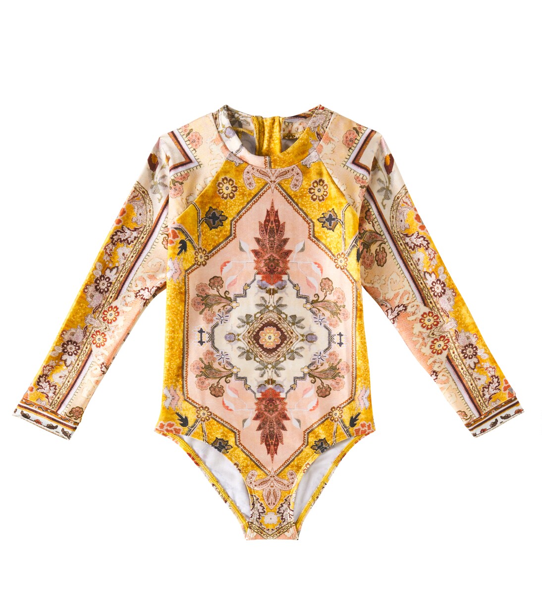 Wylie printed rashguard swimsuit | Zimmermann Kids