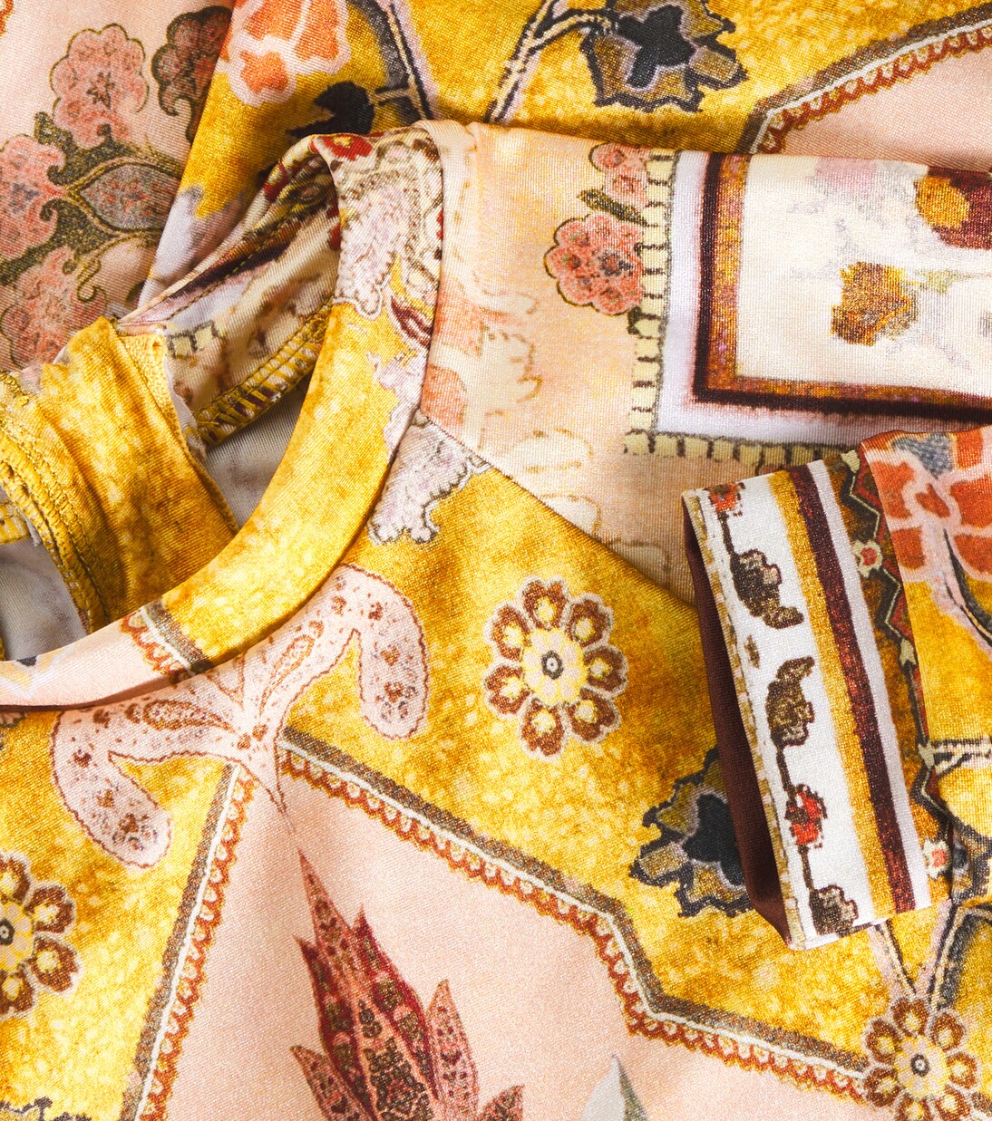 Wylie printed rashguard swimsuit | Zimmermann Kids