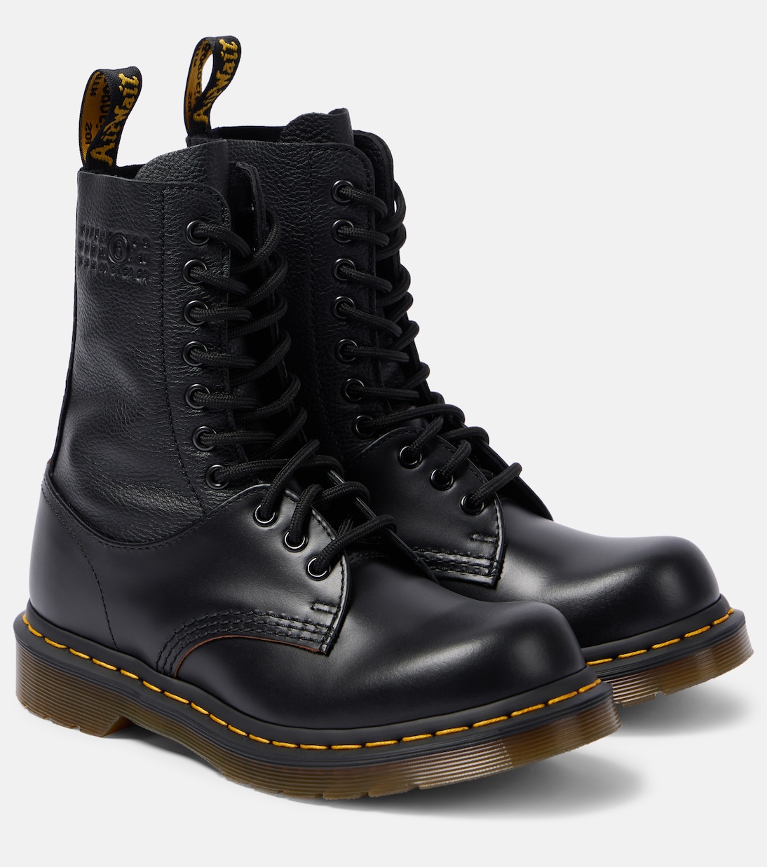 x Dr. Martens 1490 10-Eye leather combat boots | MM6 Maison Margiela