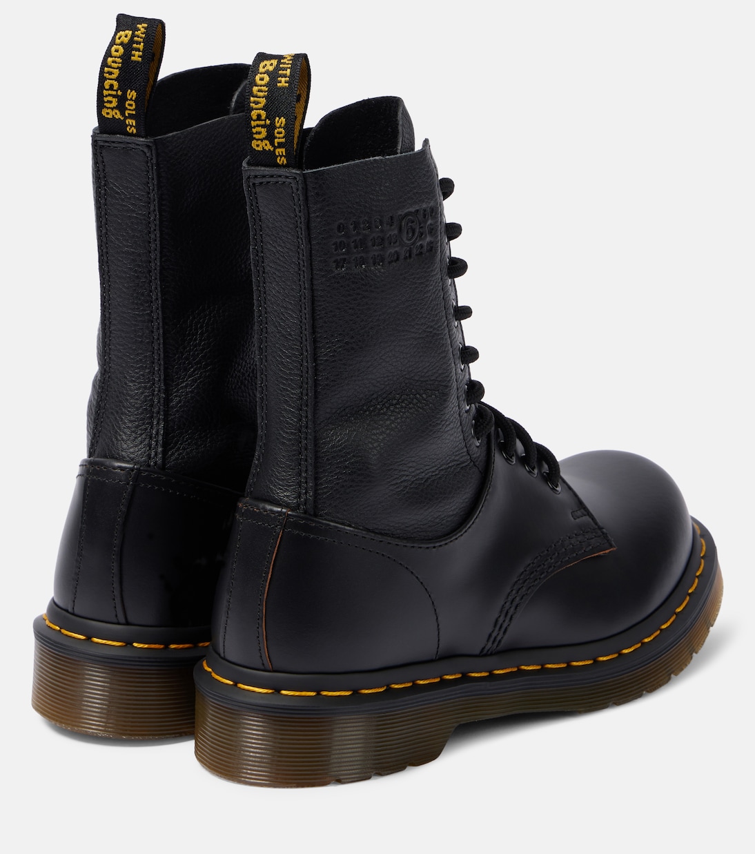 x Dr. Martens 1490 10-Eye leather combat boots | MM6 Maison Margiela