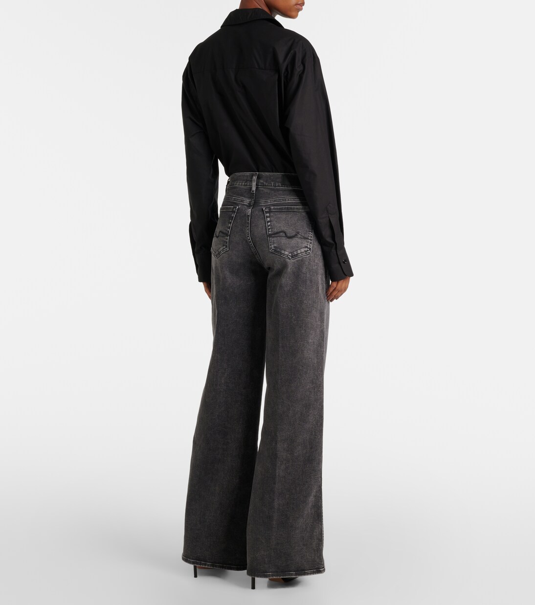 High-Rise Wide-Leg Jeans | 7 For All Mankind