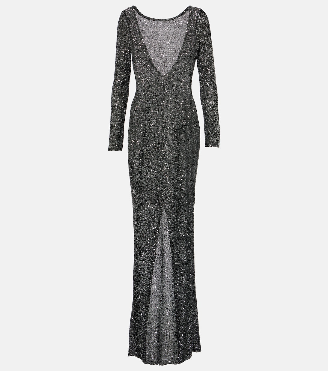 Robe longue à sequins | Alessandra Rich