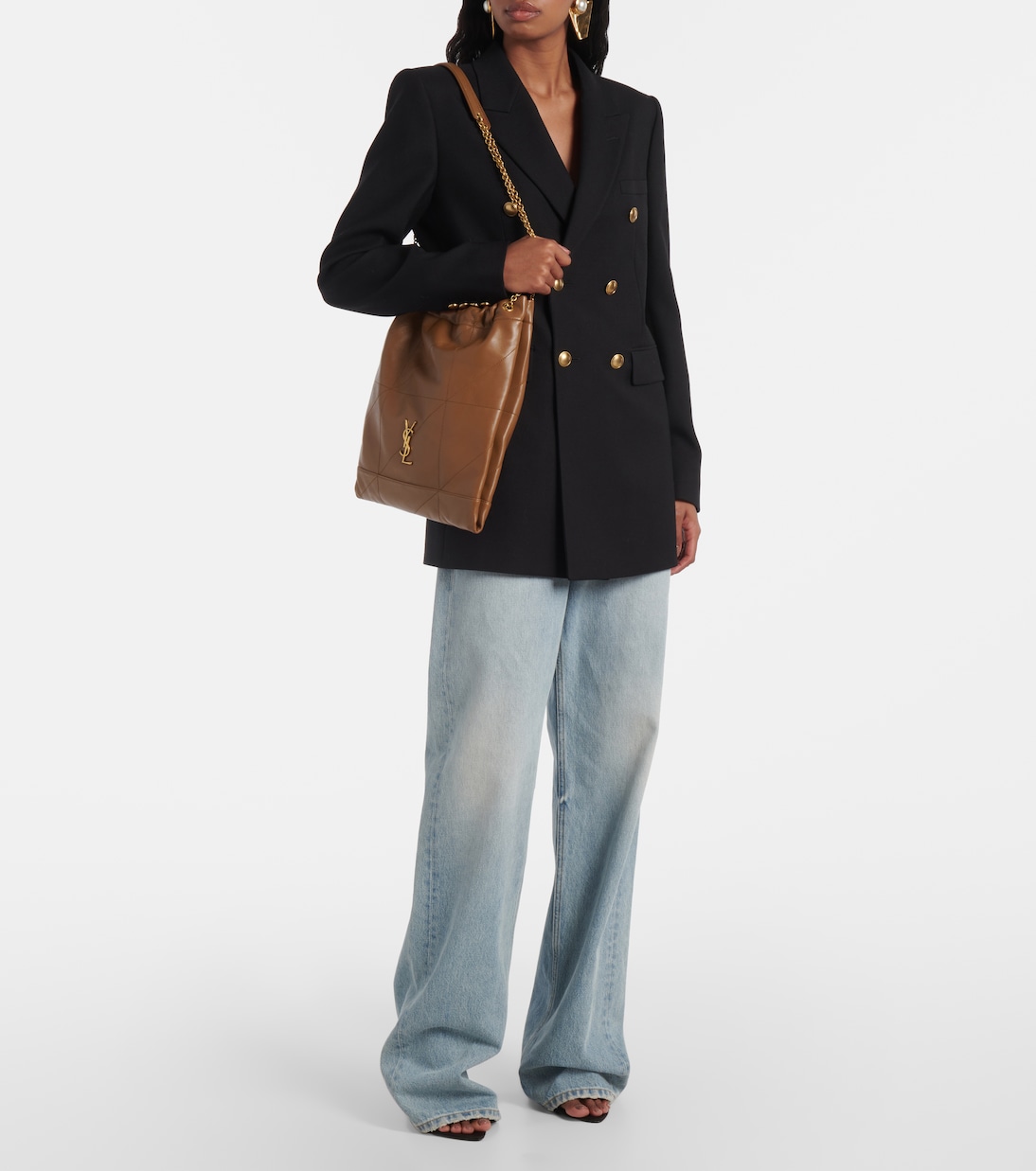 Sac Jamie Pochon en cuir | Saint Laurent