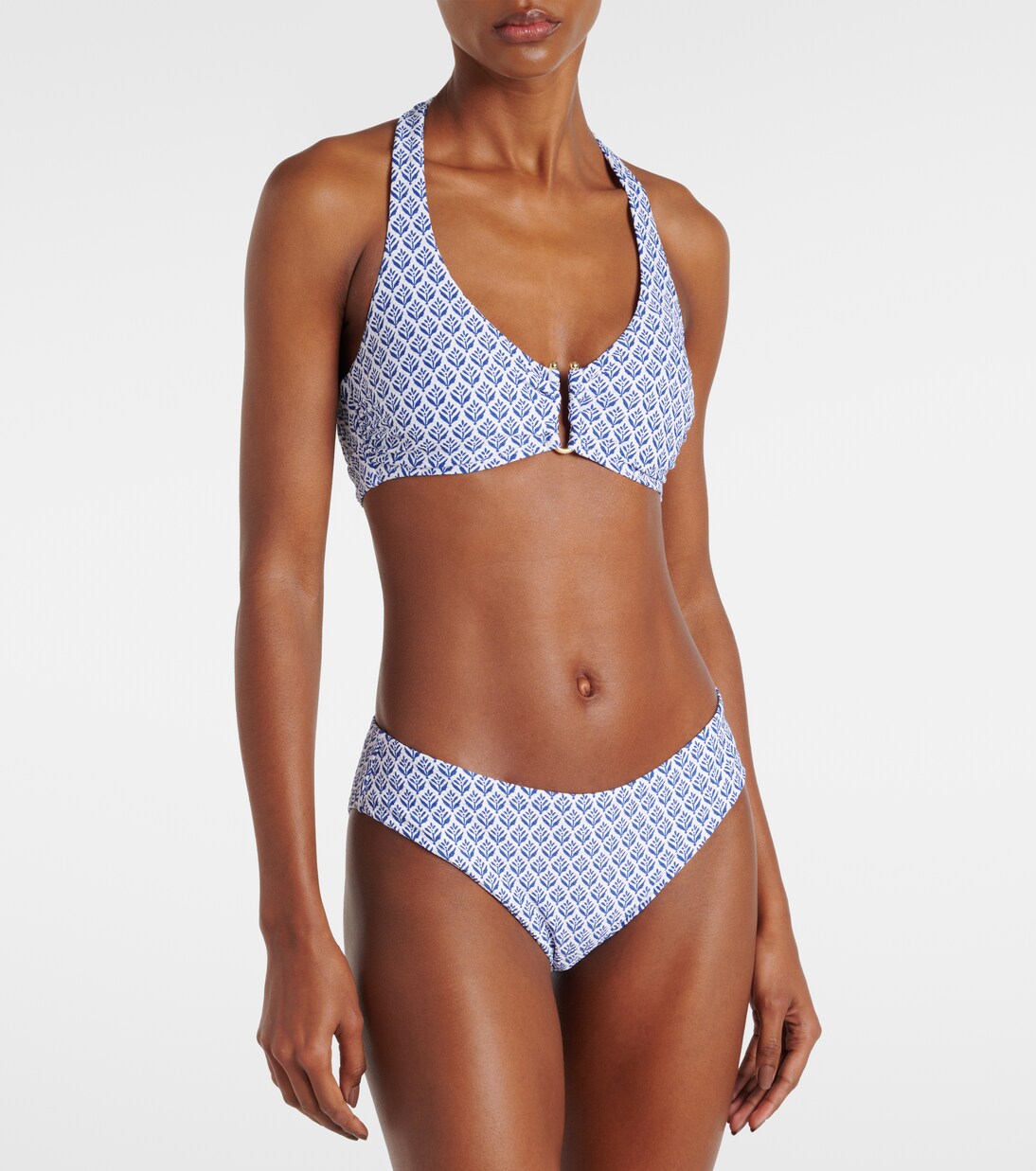 Culotte de bikini Cape Cod imprimée | Heidi Klein