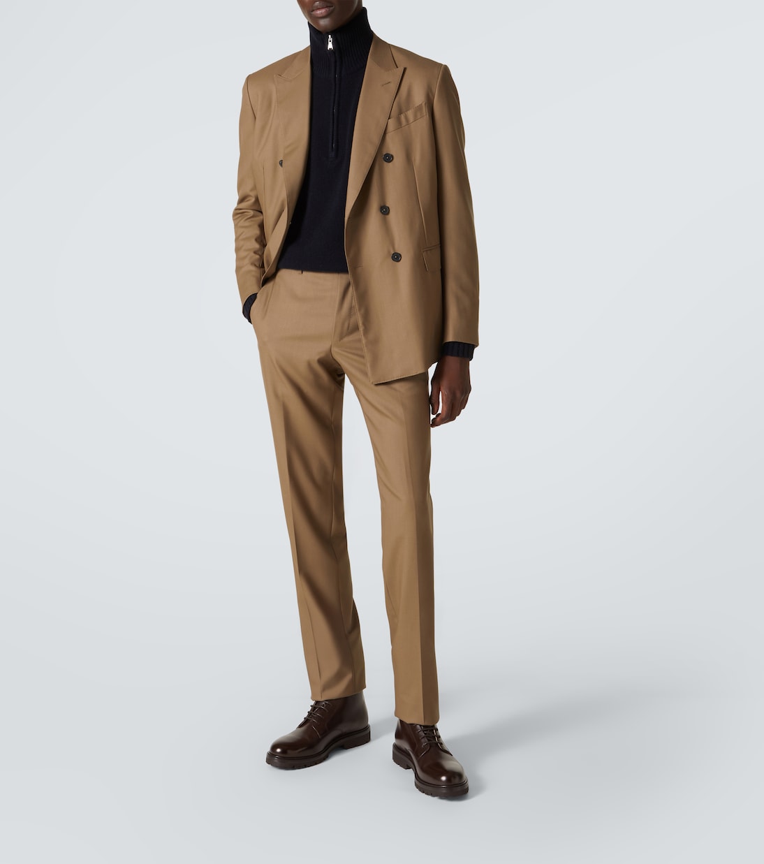 Jersey de cachemir con cremallera | Allude