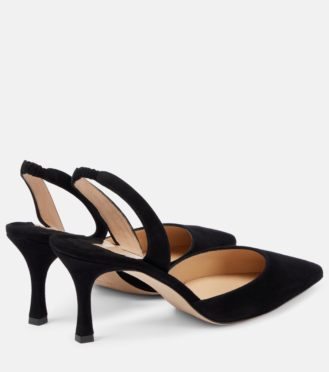 Escarpins Carolyne 70 en daim | Manolo Blahnik