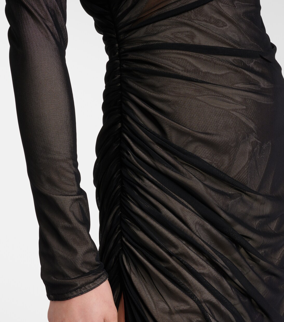 Robe midi asymétrique | Mugler