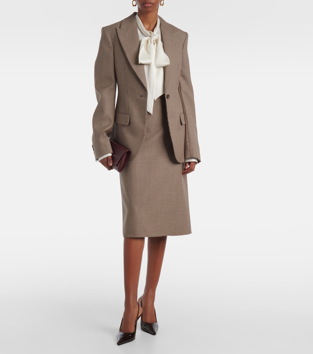 Bleistiftrock aus Wolle | Stella McCartney