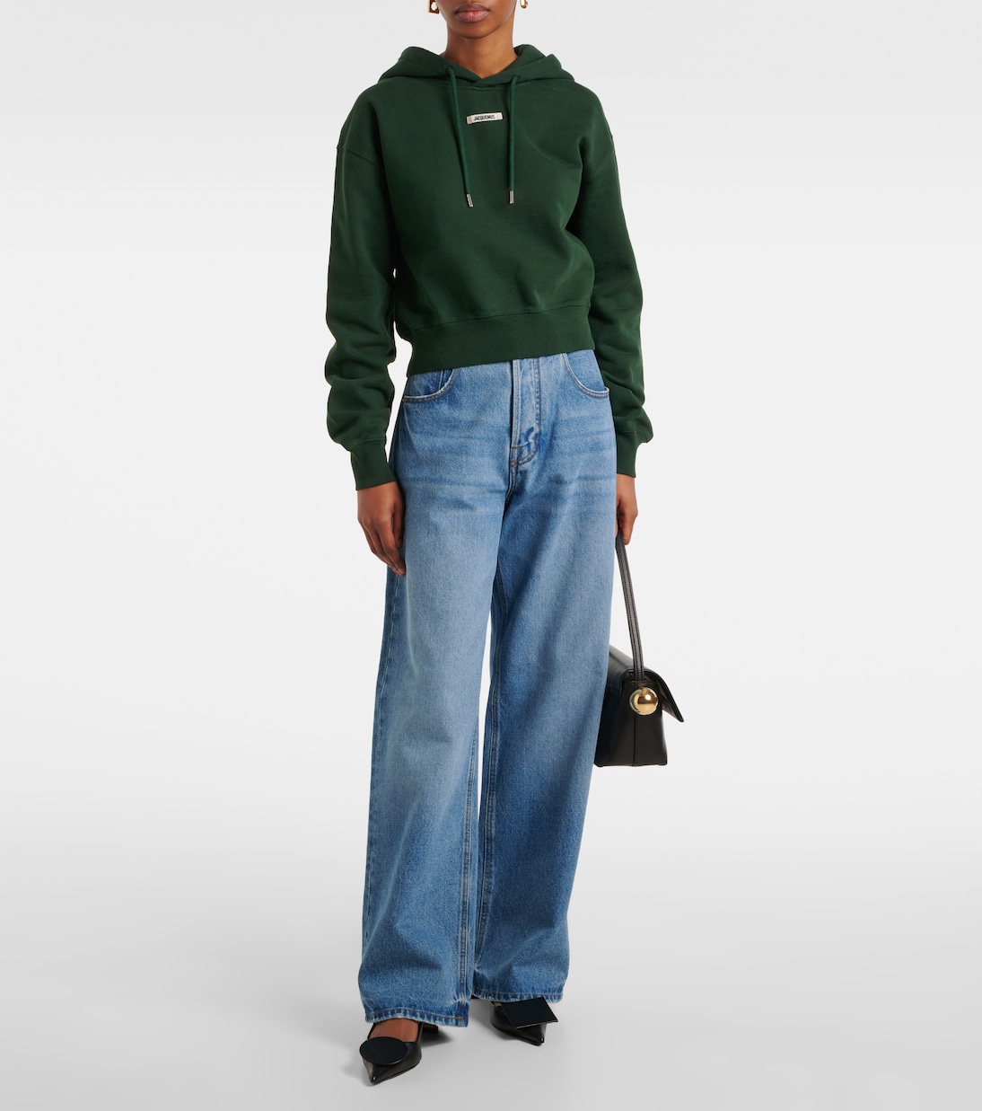 Gros Grain cotton hoodie  | Jacquemus