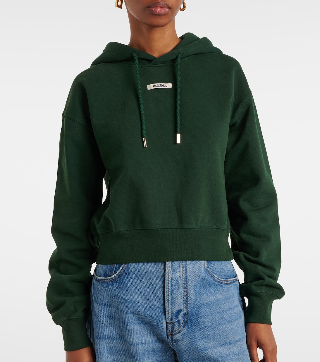 Gros Grain cotton hoodie  | Jacquemus