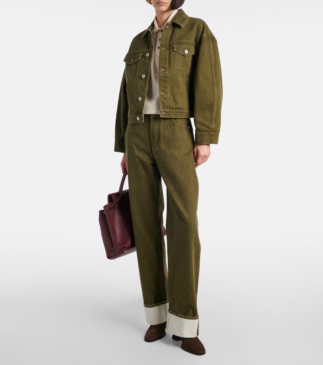 Jean ample à taille haute | Bottega Veneta