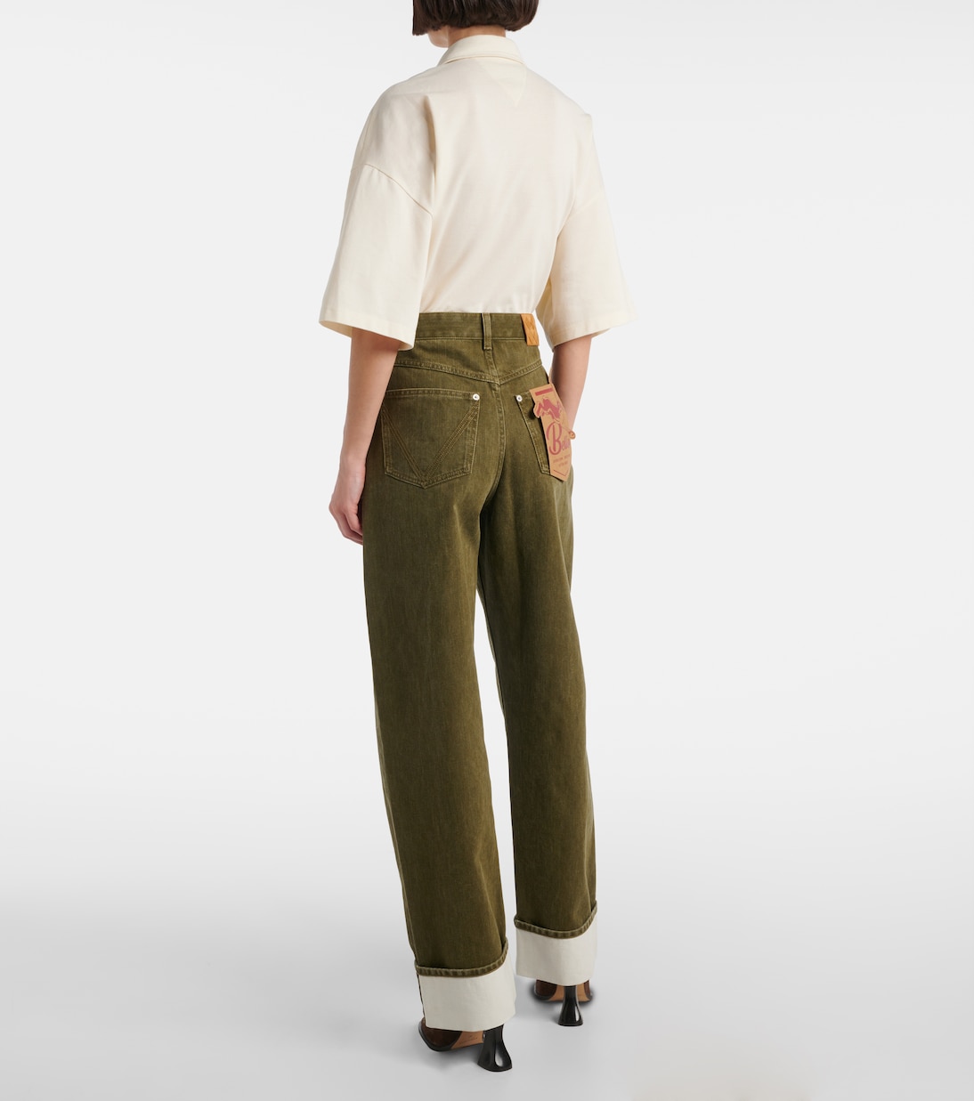 Jean ample à taille haute | Bottega Veneta