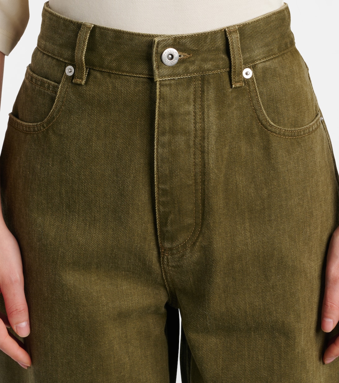 Jean ample à taille haute | Bottega Veneta