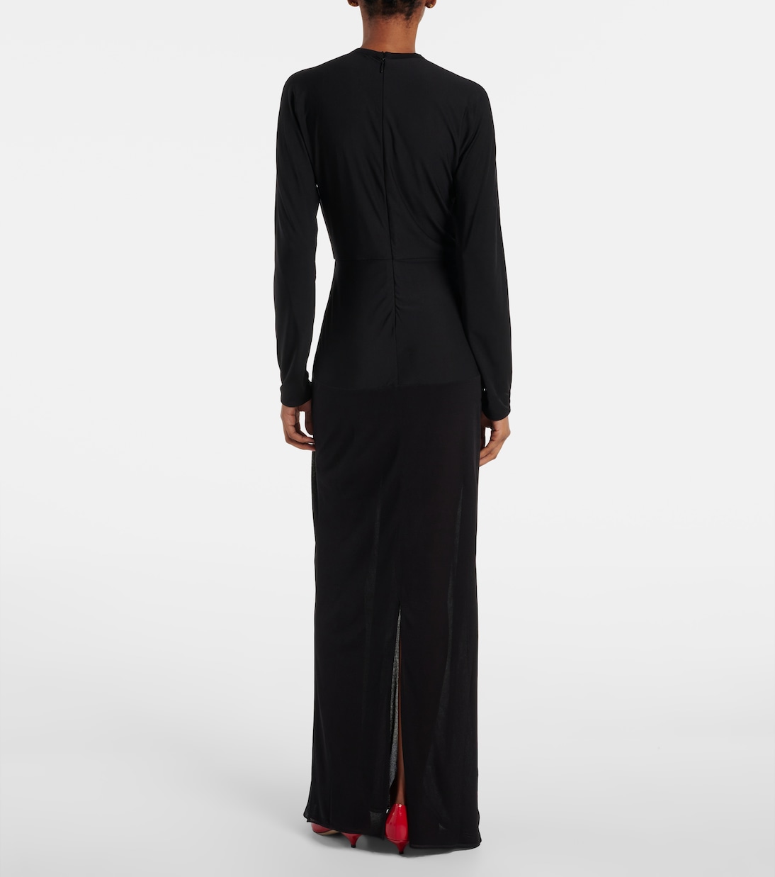 Abito lungo Anselm in jersey | The Row