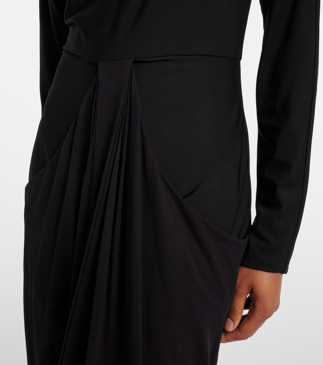 Abito lungo Anselm in jersey | The Row