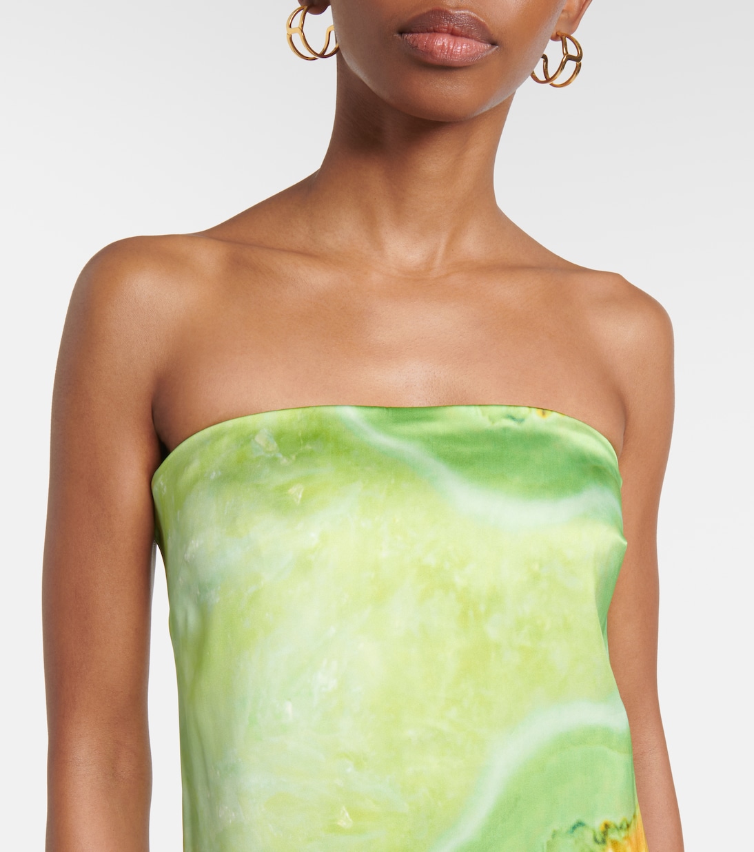 Bedrucktes Maxikleid Iris | Alémais