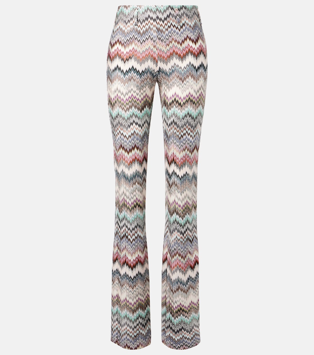 Schlaghose aus Häkelstrick | Missoni