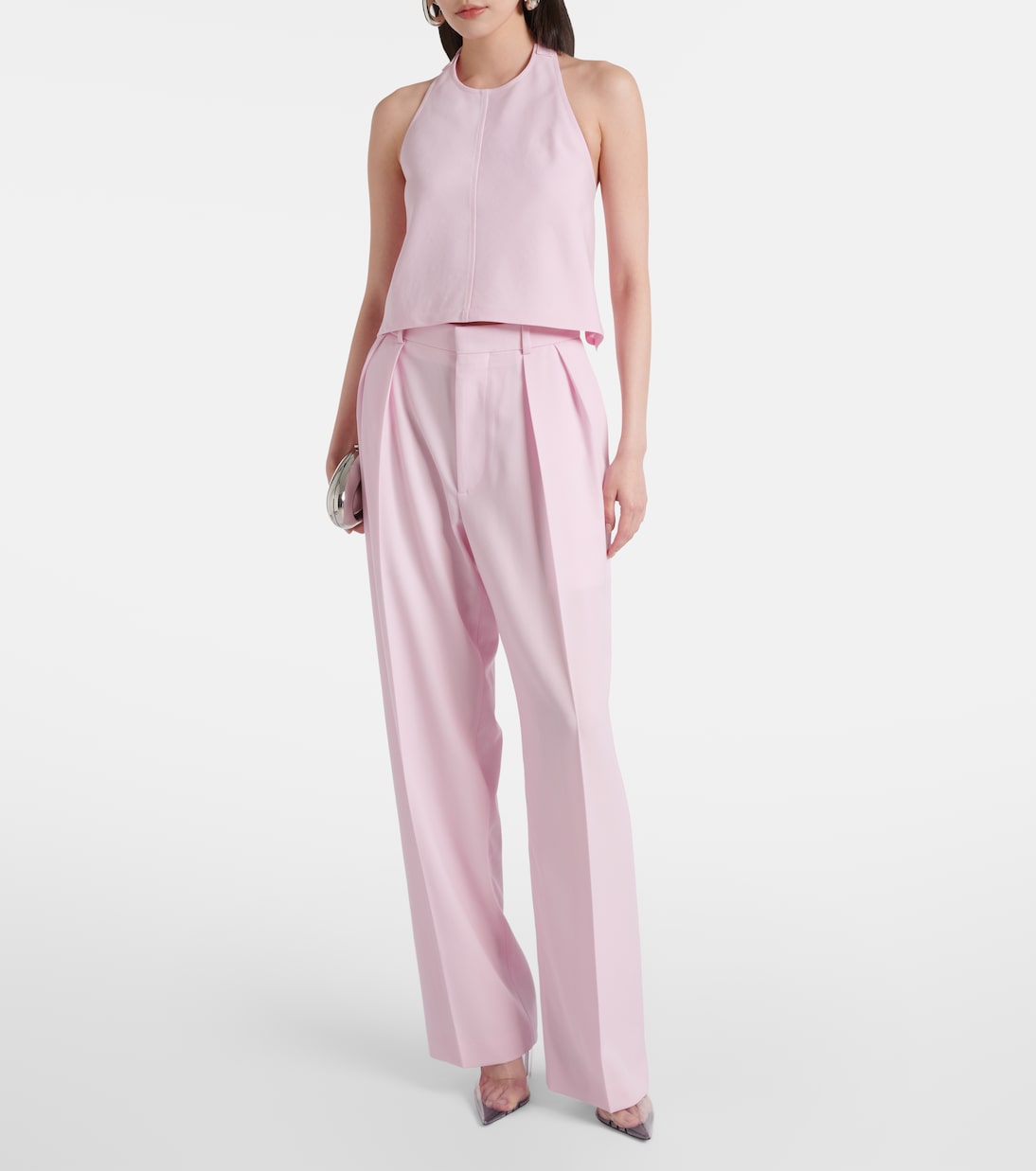 Tapered virgin wool pants | Wardrobe.NYC