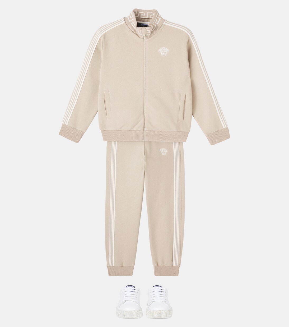 Medusa cotton fleece track pants | Versace Kids