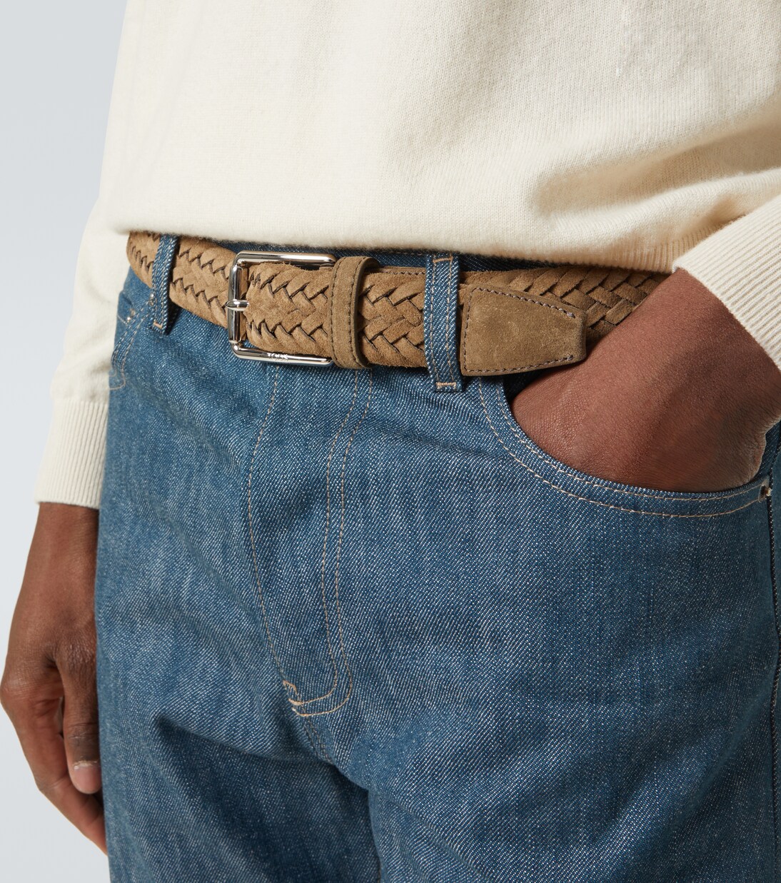 Braided suede belt | Tod's