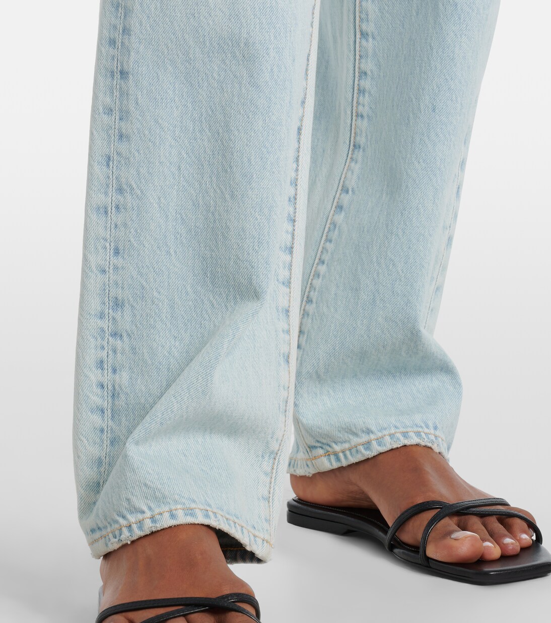 London high-rise straight jeans | Slvrlake