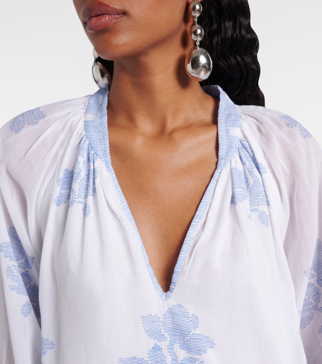 Robe en coton à fleurs | Juliet Dunn