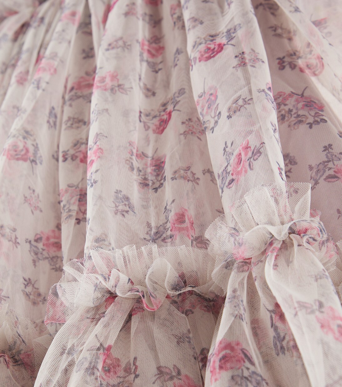 Marisol花卉薄纱连衣裙 | C'era Una Volta