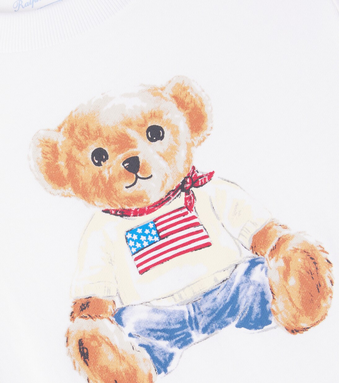 Baby Polo Bear cotton T-shirt | Polo Ralph Lauren Kids
