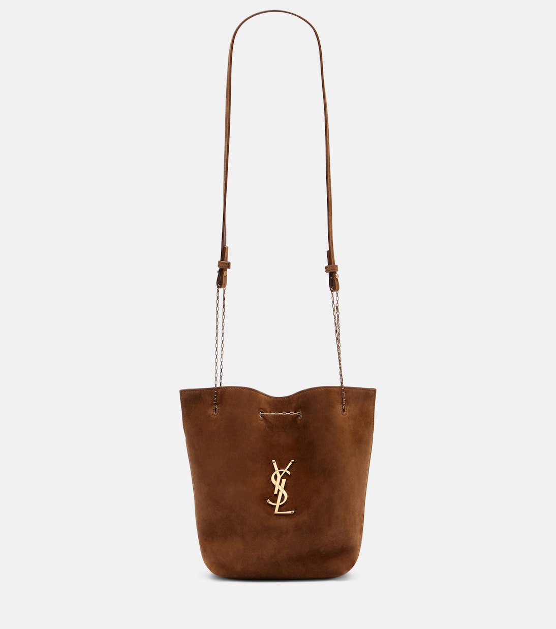 Bucket Bag Cassandre aus Veloursleder | Saint Laurent