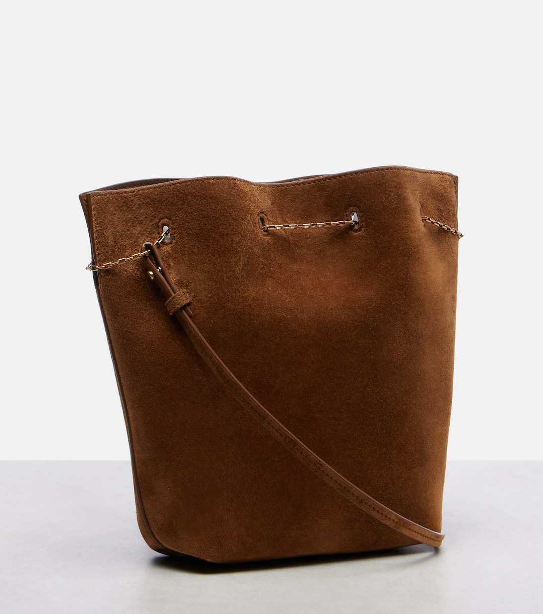 Bucket Bag Cassandre aus Veloursleder | Saint Laurent